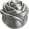 Rose Shape Vintage Jewelry Box - Small Trinket Storage Holder Case Keepsake Organizer Box for Rings Earrings Necklace Treasure, Gift for Girls Women, Small